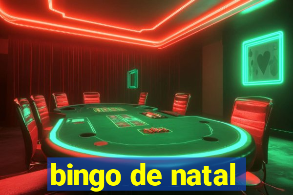bingo de natal